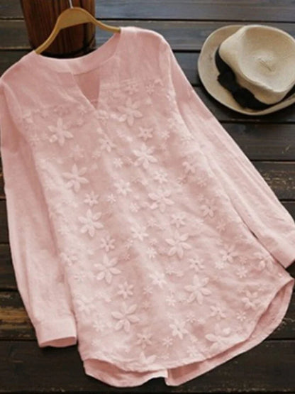 Lacy – Elegant long-sleeved shirt