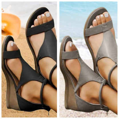 ANNE™ - Elegant Roman-Inspired Wedge Sandals for Women