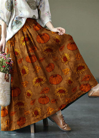 Yessenia - Vintage-Inspired Skirt with Comfortable Elastic Waistband