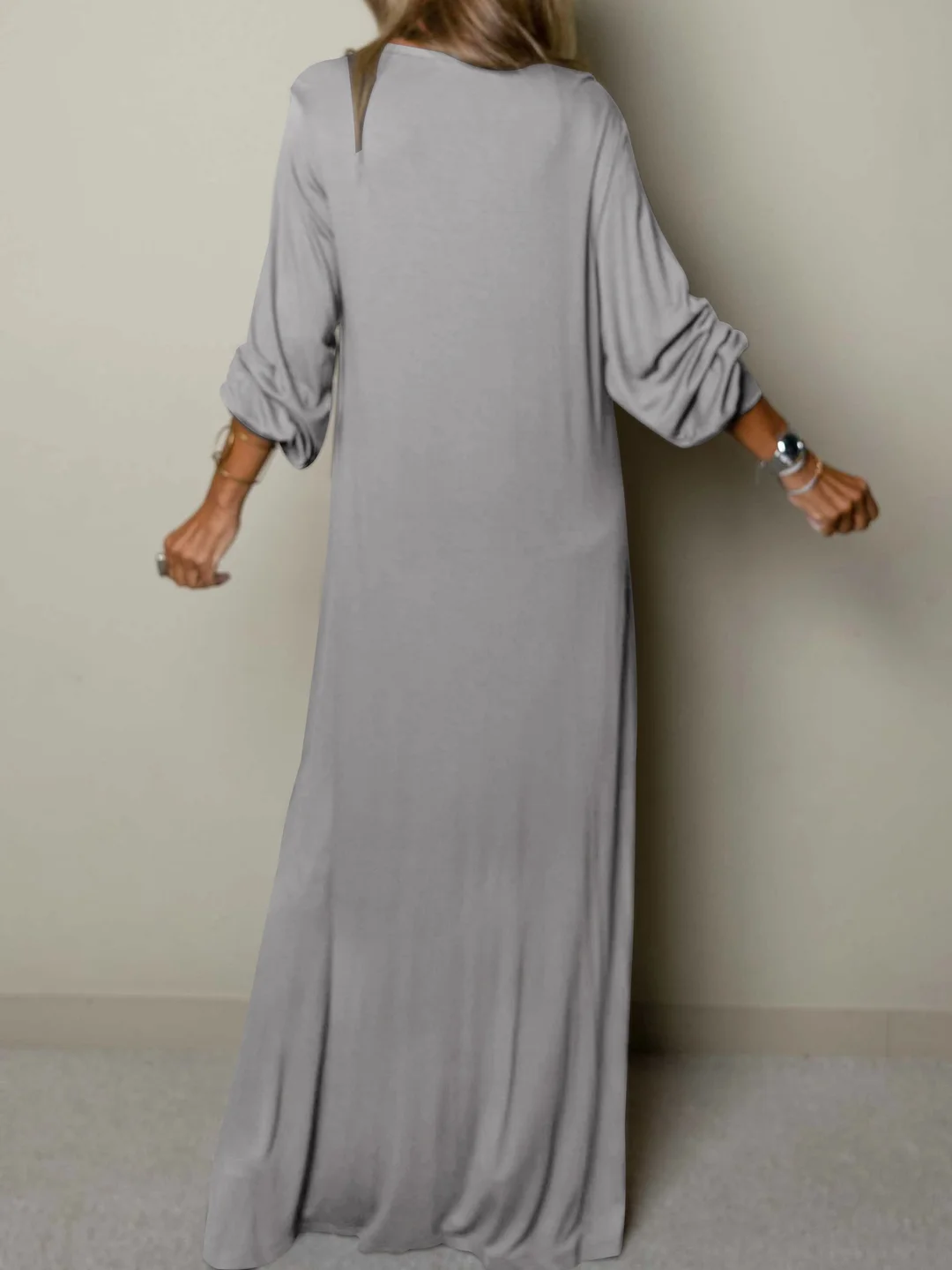 Chic V-neck Maxi Dress for All Occasions