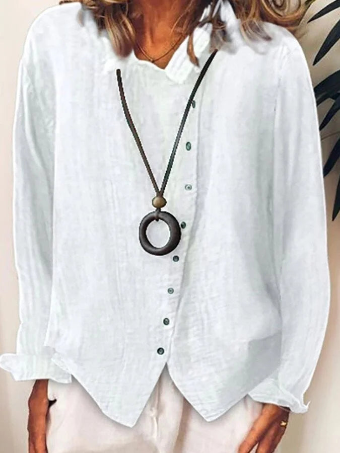 Lillianne – Soft, stylish linen shirt