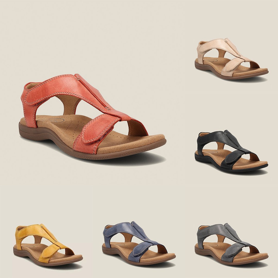 Giulia™ - Chic Orthopedic Leather Sandals for Everyday Comfort