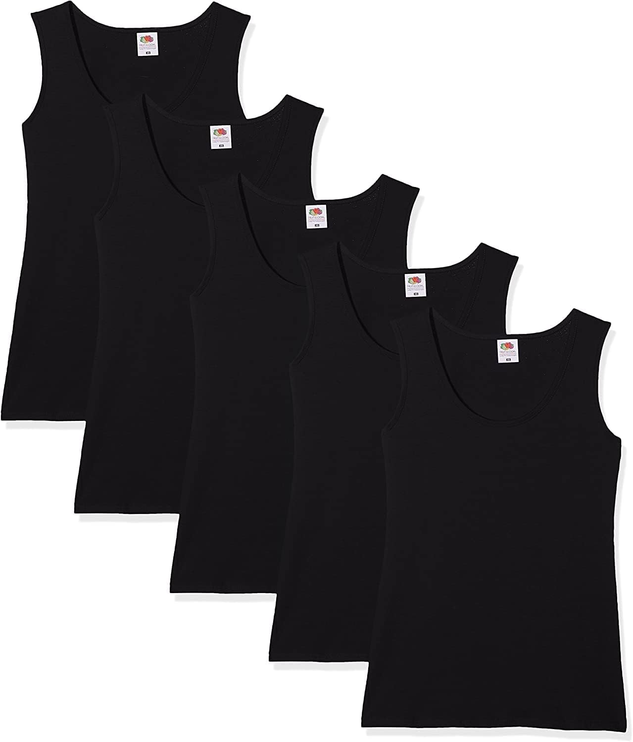 Colette - Women's Valueweight Athletic Vests (Pack of 5)