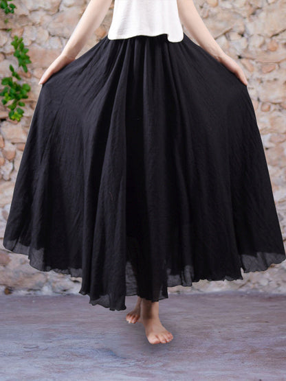 Linen Whisper Skirt - Effortless Elegance