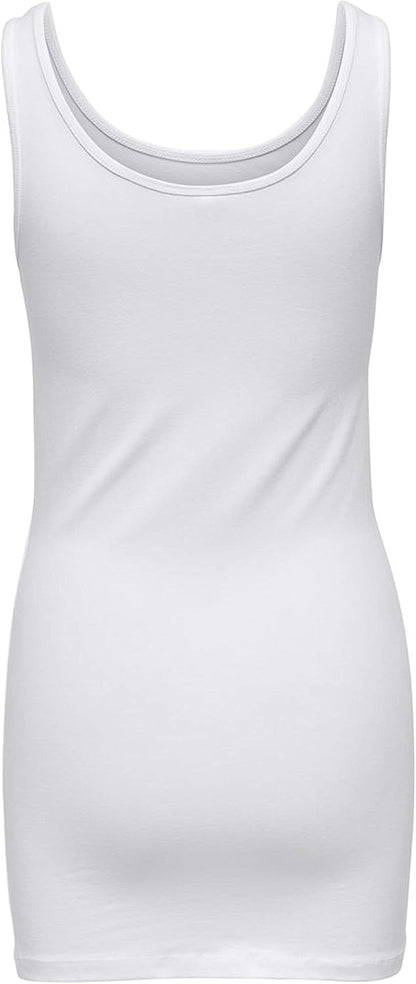 Alexandra - Women's Everyday Long Tank Top in Organic Cotton