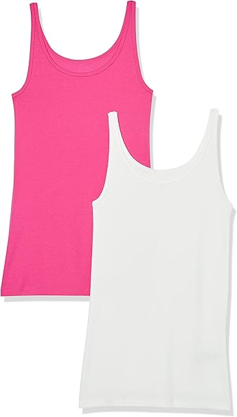 Joanne - Essentials Women's Slim-Fit Thin-Strap Tank Top, Pack of 2