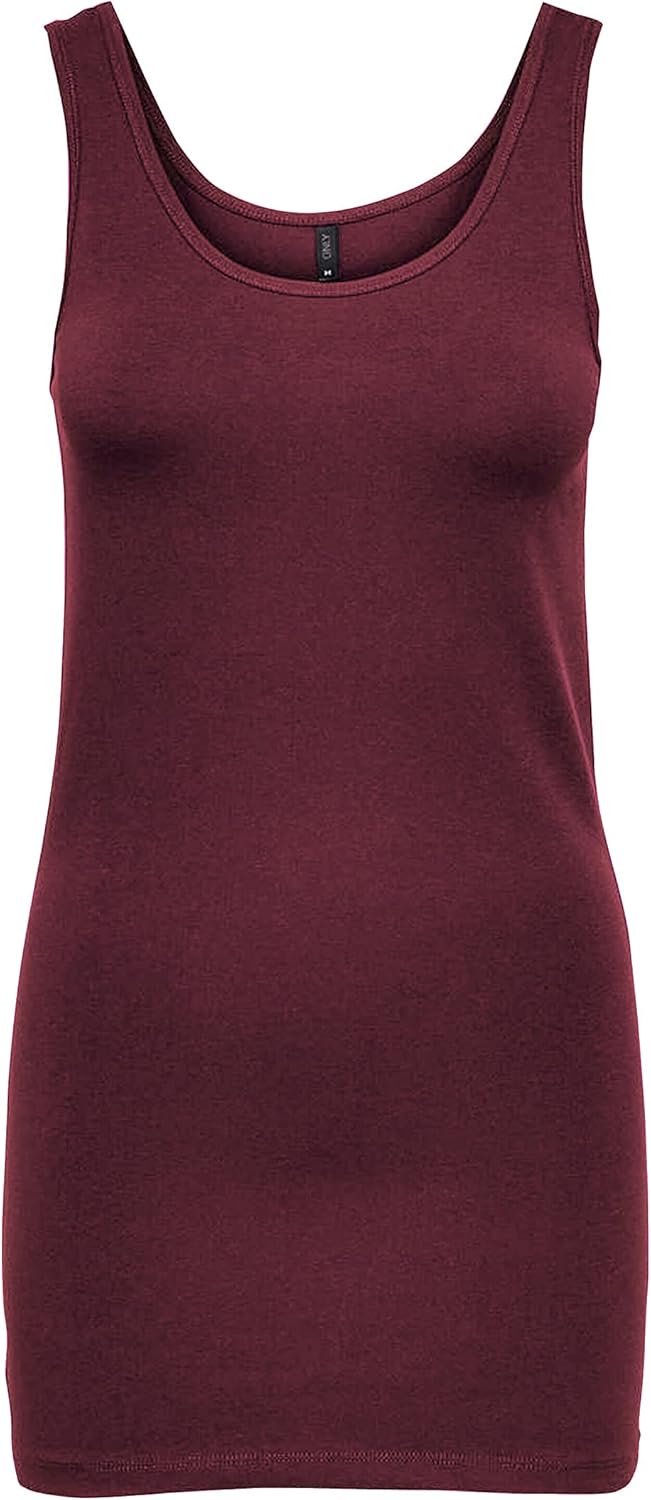 Alexandra - Women's Everyday Long Tank Top in Organic Cotton