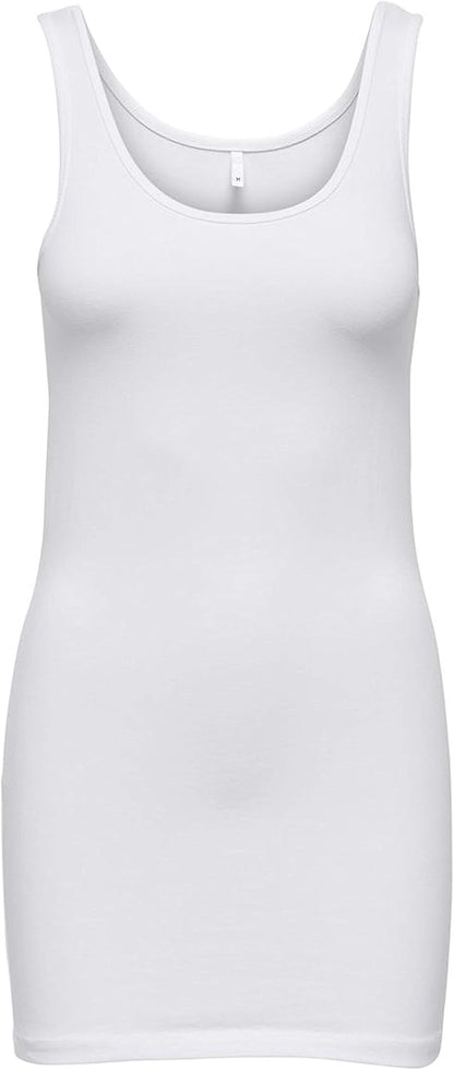 Alexandra - Women's Everyday Long Tank Top in Organic Cotton