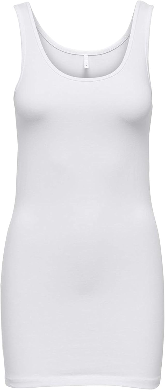 Alexandra - Women's Everyday Long Tank Top in Organic Cotton