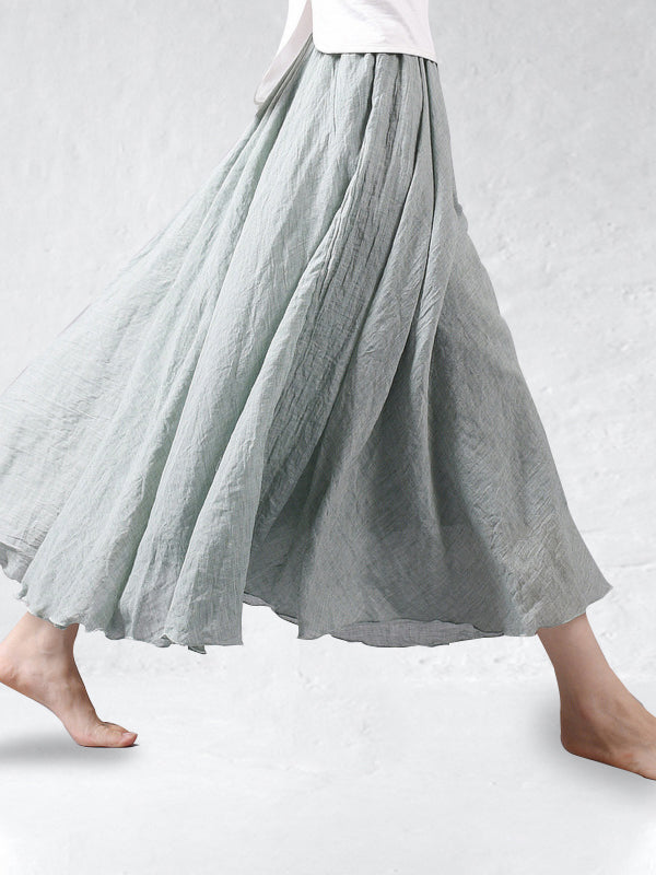 Linen Whisper Skirt - Effortless Elegance