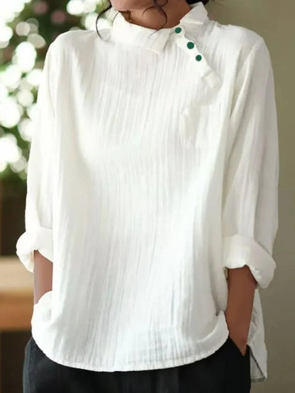 Diana – Soft double layer cotton shirt