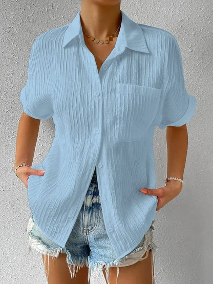 Makie – Cool buttoned blouse tunic