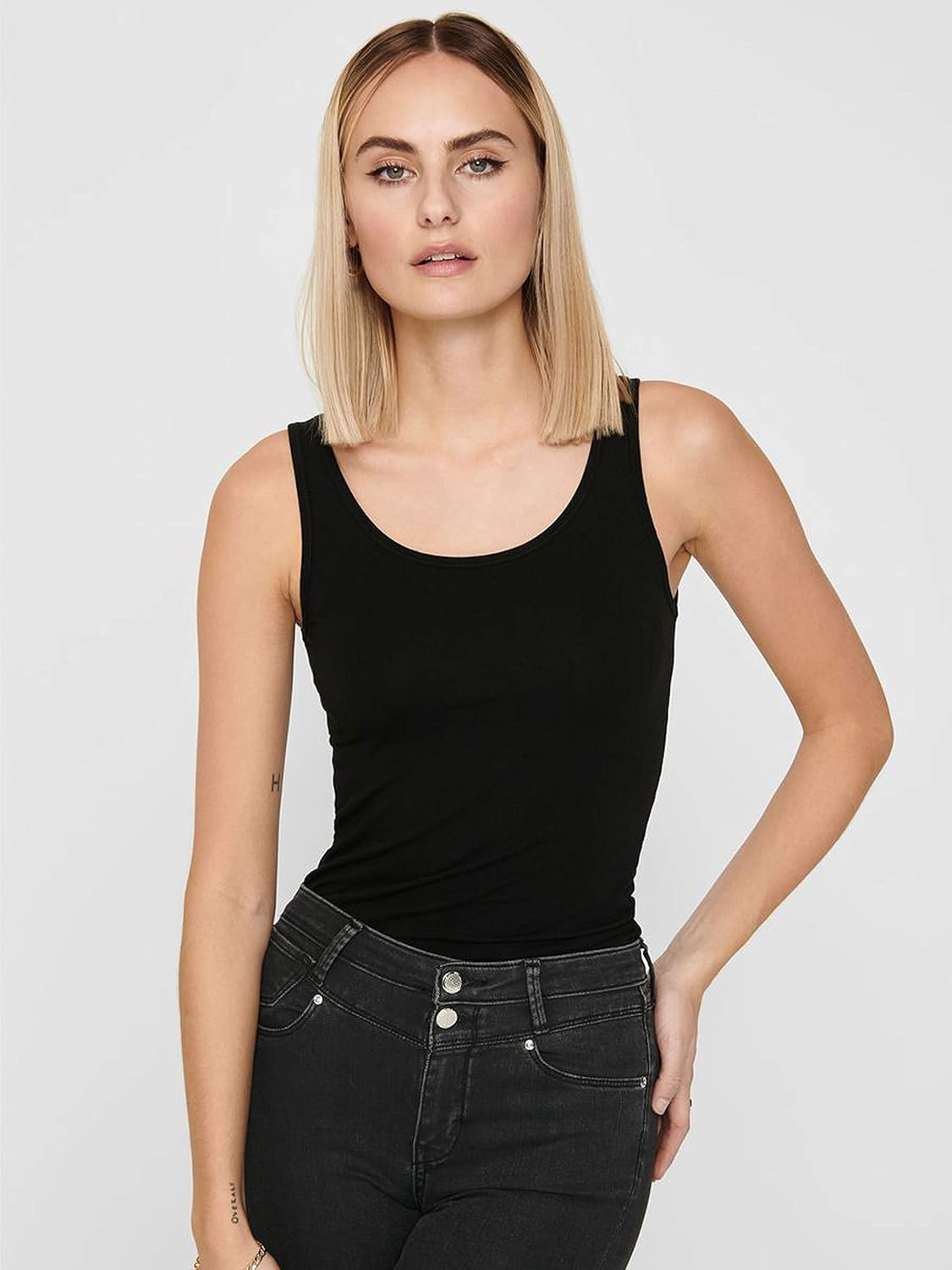 Alexandra - Women's Everyday Long Tank Top in Organic Cotton