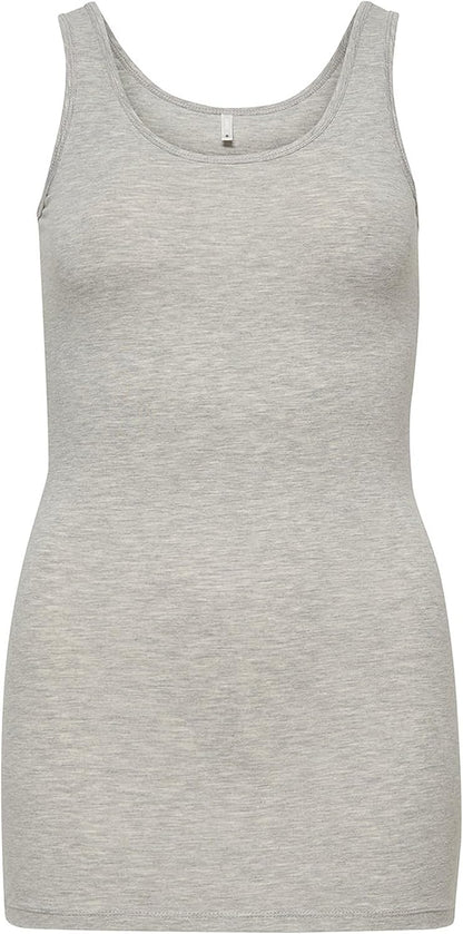 Alexandra - Women's Everyday Long Tank Top in Organic Cotton