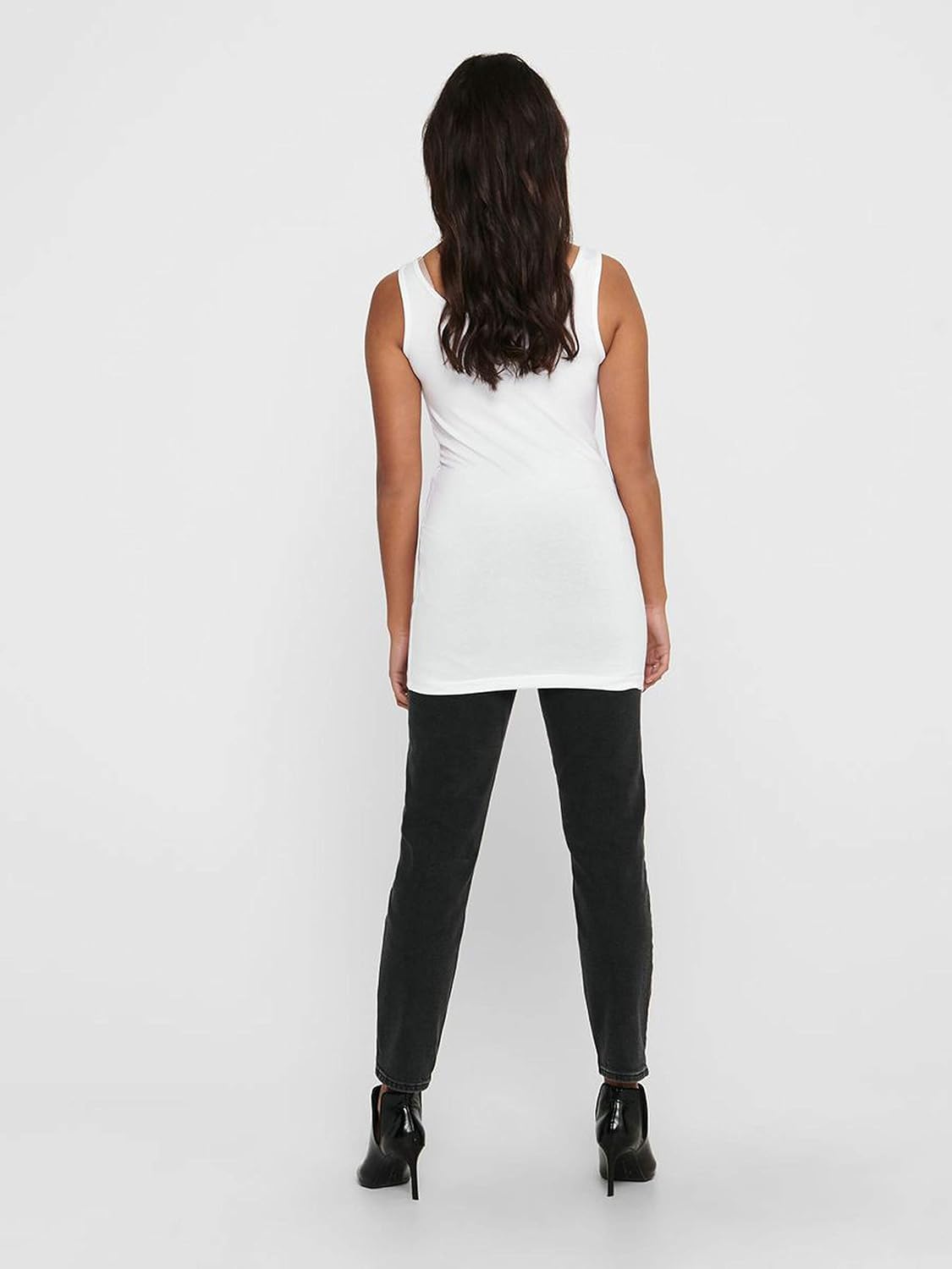 Alexandra - Women's Everyday Long Tank Top in Organic Cotton