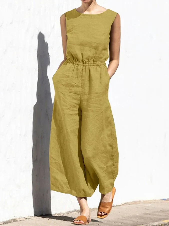 Cassie - Relaxed Fit Jumpsuit for Effortless Style