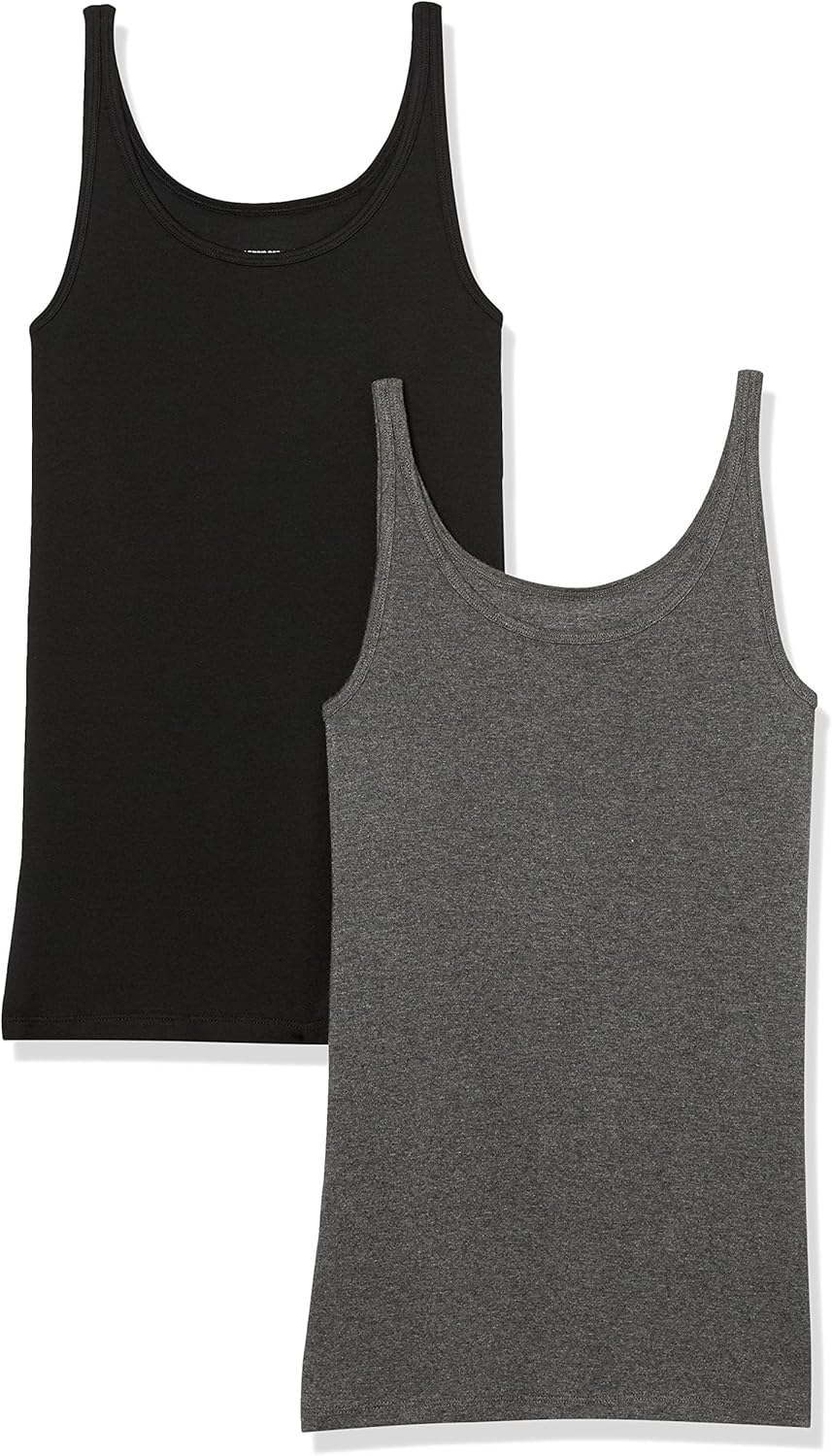 Joanne - Essentials Women's Slim-Fit Thin-Strap Tank Top, Pack of 2