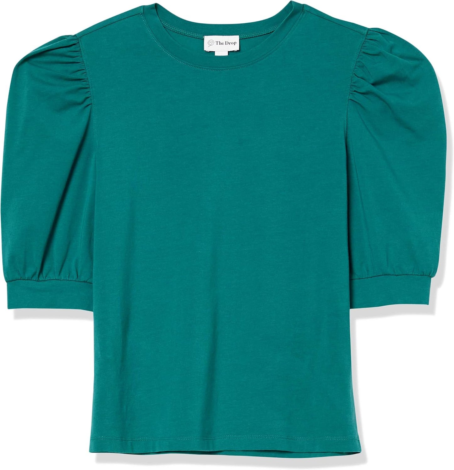 Chloe- Chic Puff-Sleeve Jersey T-Shirt for Women by The Drop