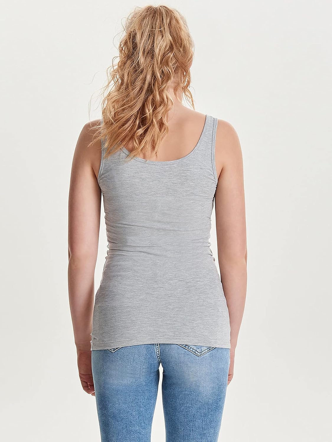 Alexandra - Women's Everyday Long Tank Top in Organic Cotton