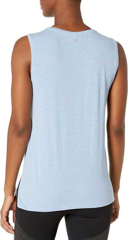 Catherine - Essentials Women's Soft Cotton Standard-Fit Yoga  Sleeveless Tank