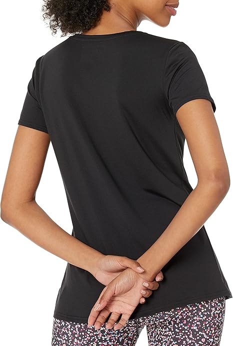 Deborah - Essentials Women's Tech Stretch Short-Sleeved Crew Neck T-Shirt (Available in Plus Size), Multipacks