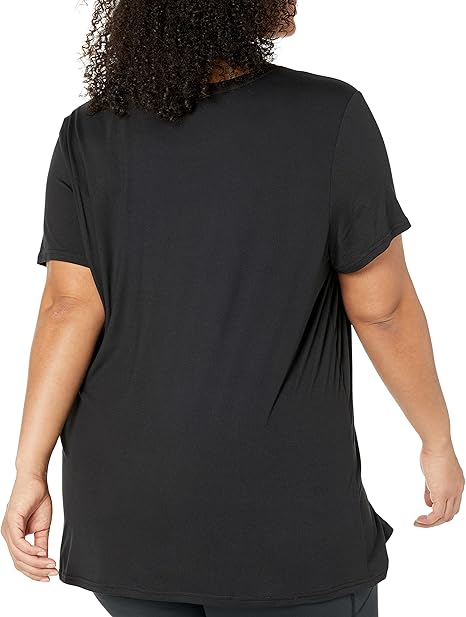 Deborah - Essentials Women's Tech Stretch Short-Sleeved Crew Neck T-Shirt (Available in Plus Size), Multipacks