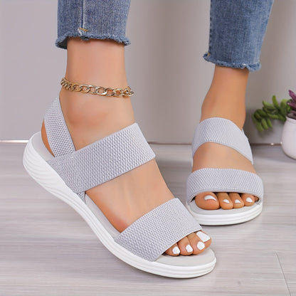 Emilia™ - Comfort-Focused Stretch Sandals