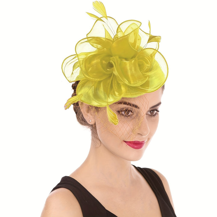 Fascinator Hat – Structured Design & Non-Feather Trim