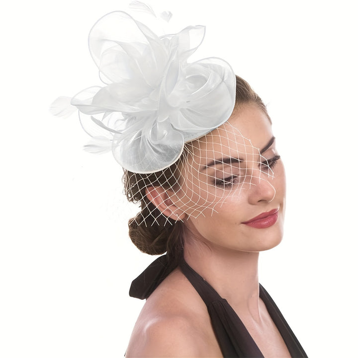 Fascinator Hat – Structured Design & Non-Feather Trim