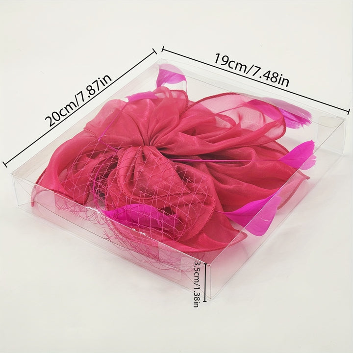 Fascinator Hat – Structured Design & Non-Feather Trim