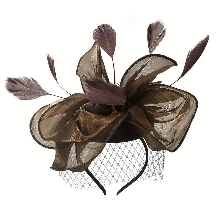 Fascinator Hat – Structured Design & Non-Feather Trim