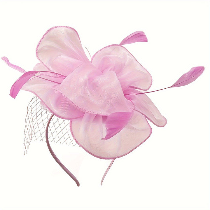 Fascinator Hat – Structured Design & Non-Feather Trim