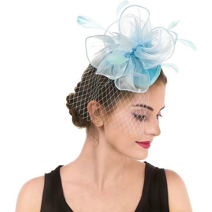 Fascinator Hat – Structured Design & Non-Feather Trim