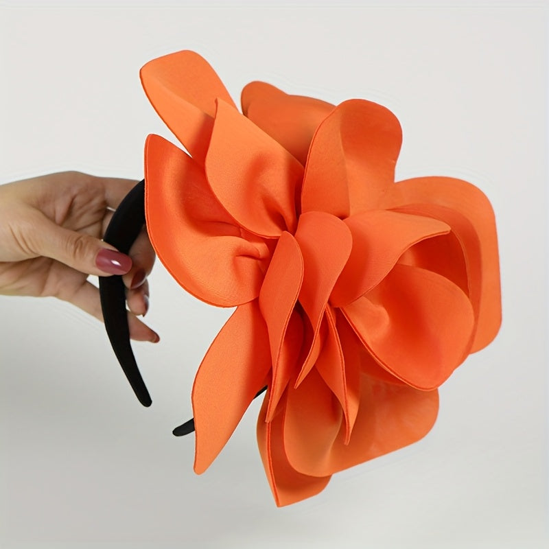 Headpiece – Bold Design & Statement Floral Accent