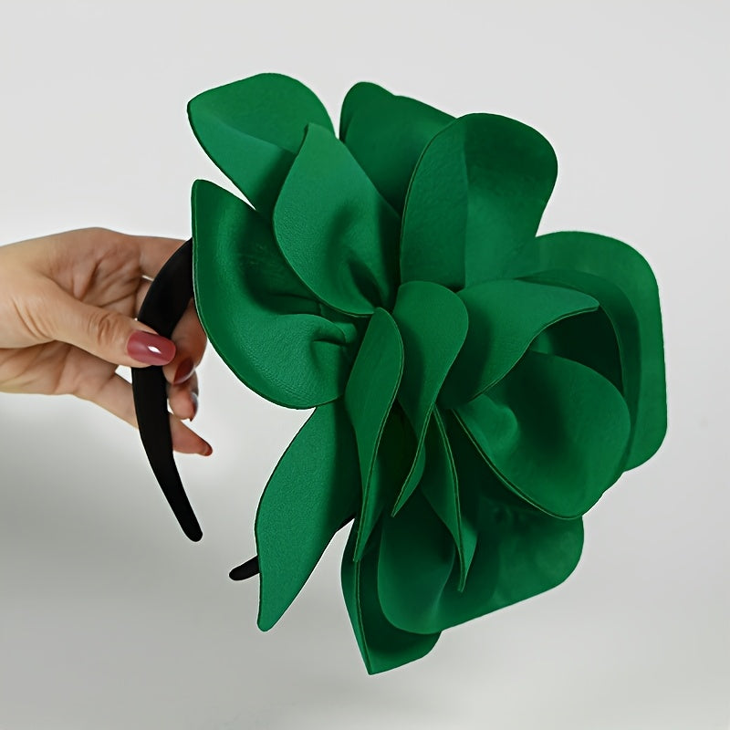 Headpiece – Bold Design & Statement Floral Accent