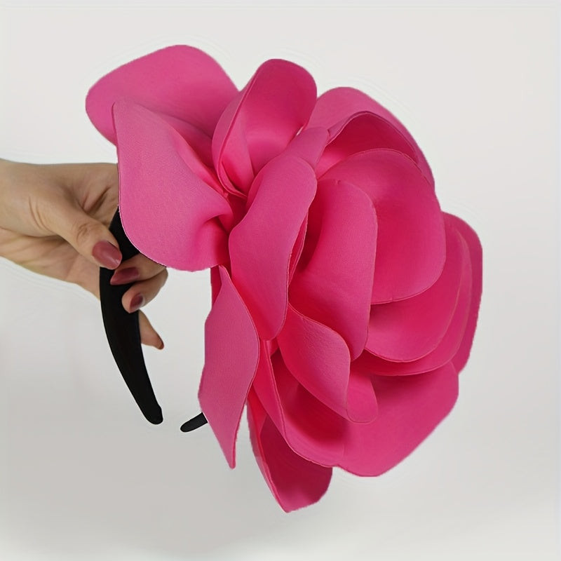 Headpiece – Bold Design & Statement Floral Accent