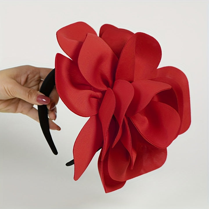 Headpiece – Bold Design & Statement Floral Accent