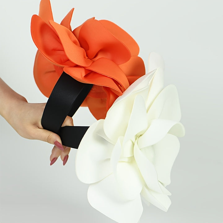 Headpiece – Bold Design & Statement Floral Accent