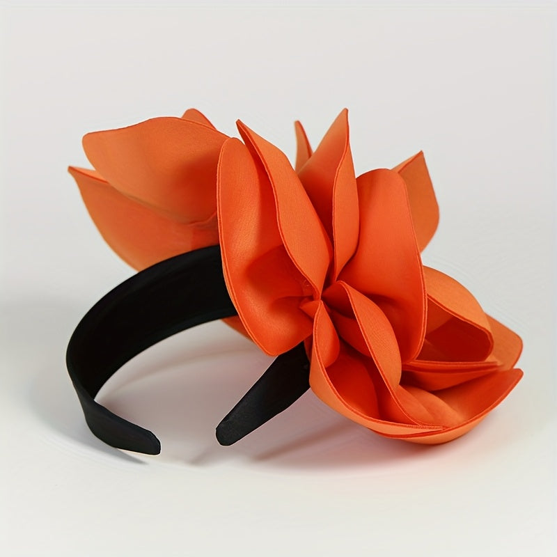 Headpiece – Bold Design & Statement Floral Accent