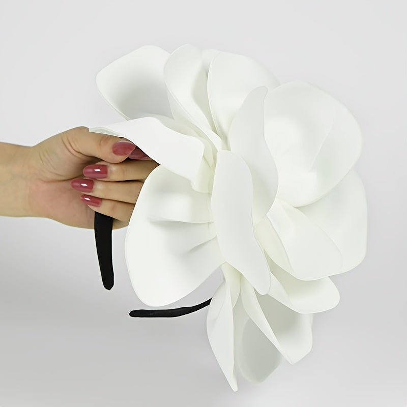 Headpiece – Bold Design & Statement Floral Accent