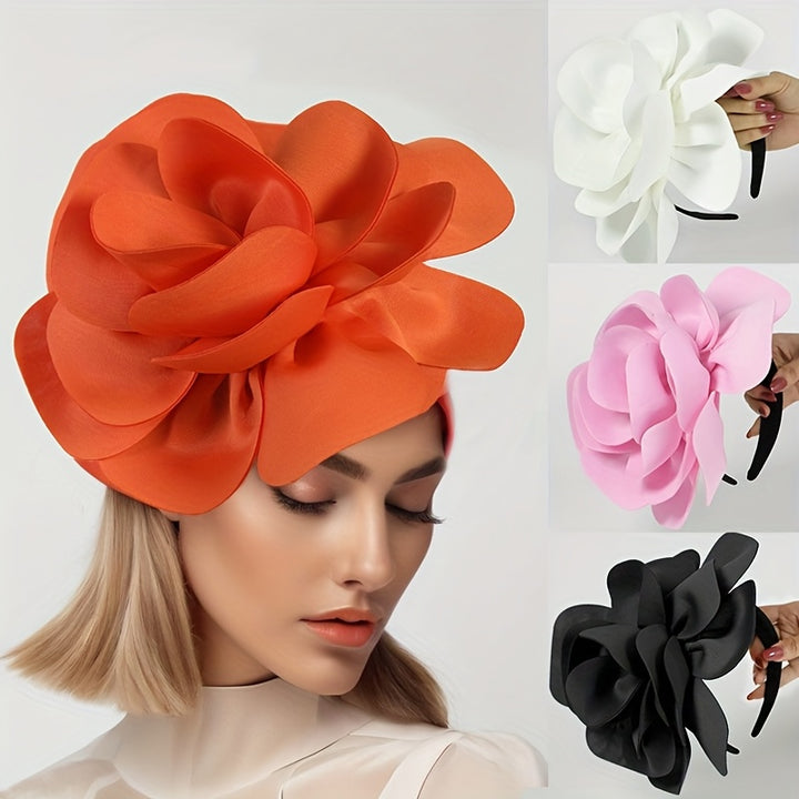 Headpiece – Bold Design & Statement Floral Accent