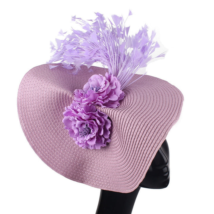Imitation Grass Woven Hat – Structured Shape & Adjustable Fit