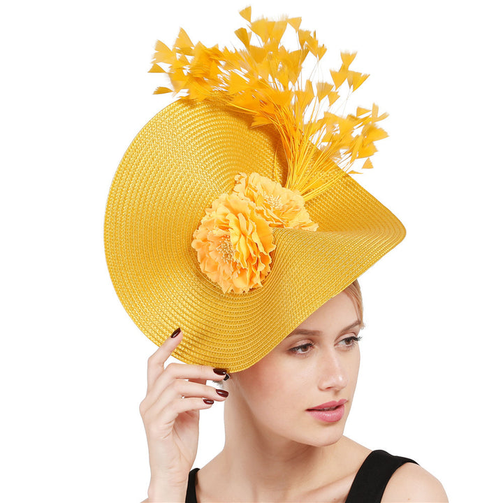 Imitation Grass Woven Hat – Structured Shape & Adjustable Fit