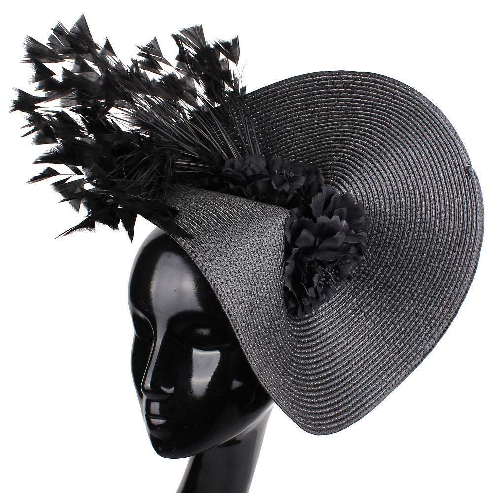 Imitation Grass Woven Hat – Structured Shape & Adjustable Fit