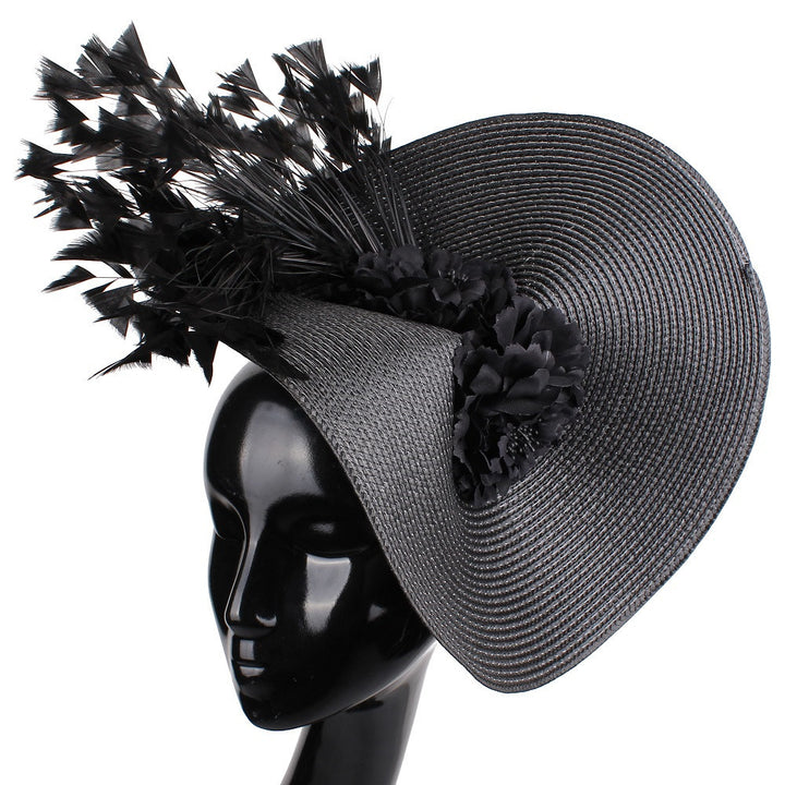 Imitation Grass Woven Hat – Structured Shape & Adjustable Fit