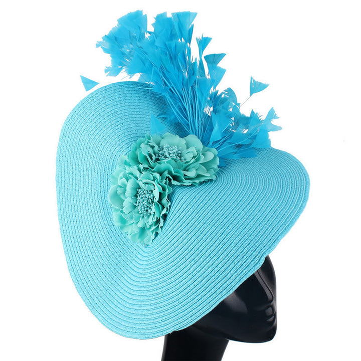 Imitation Grass Woven Hat – Structured Shape & Adjustable Fit