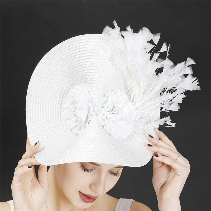 Imitation Grass Woven Hat – Structured Shape & Adjustable Fit