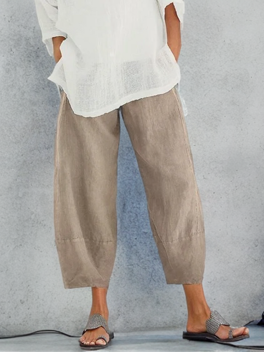 Matt - Women's Everyday Linen Trousers