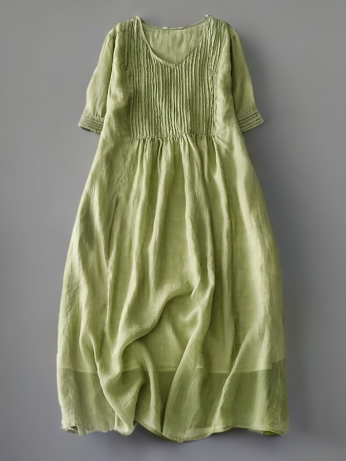 Bailey | Elegant Pleated Loose Dress