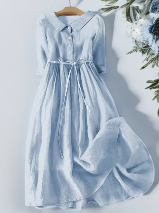 Harper | Cotton Dress with Simple Elegance